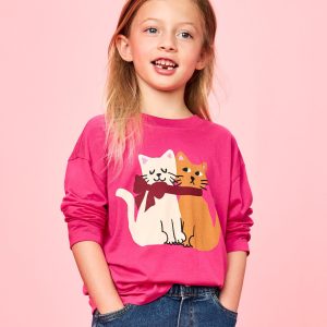 Holiday Long Sleeve Relaxed Fit Graphic T-Shirt