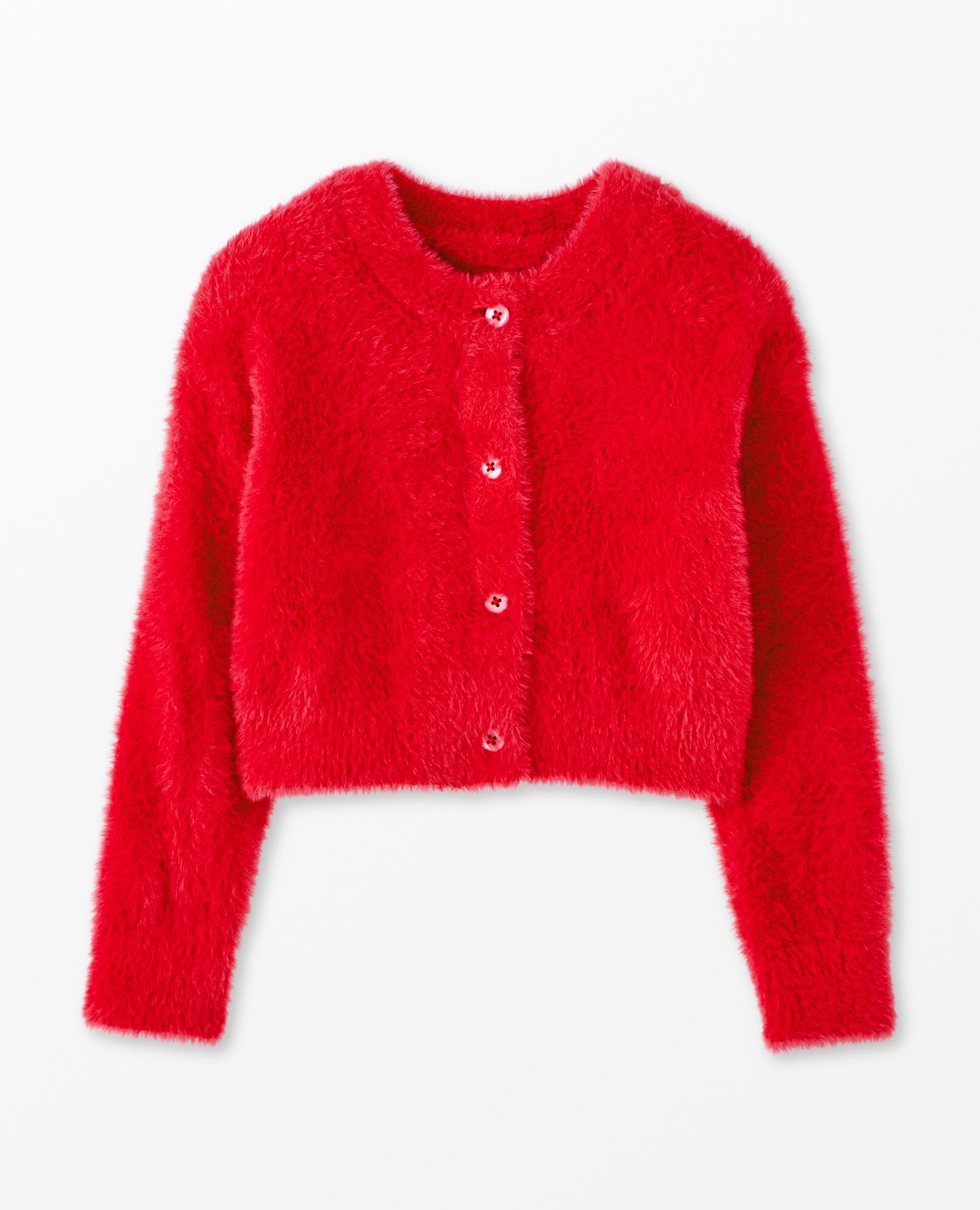 Cropped Feather Cardigan - Image 2