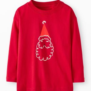 Holiday Long Sleeve Relaxed Fit Graphic T-Shirt