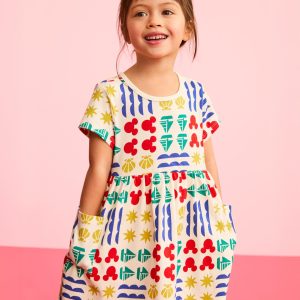 Disney Mickey Mouse Playground Dress with Pockets