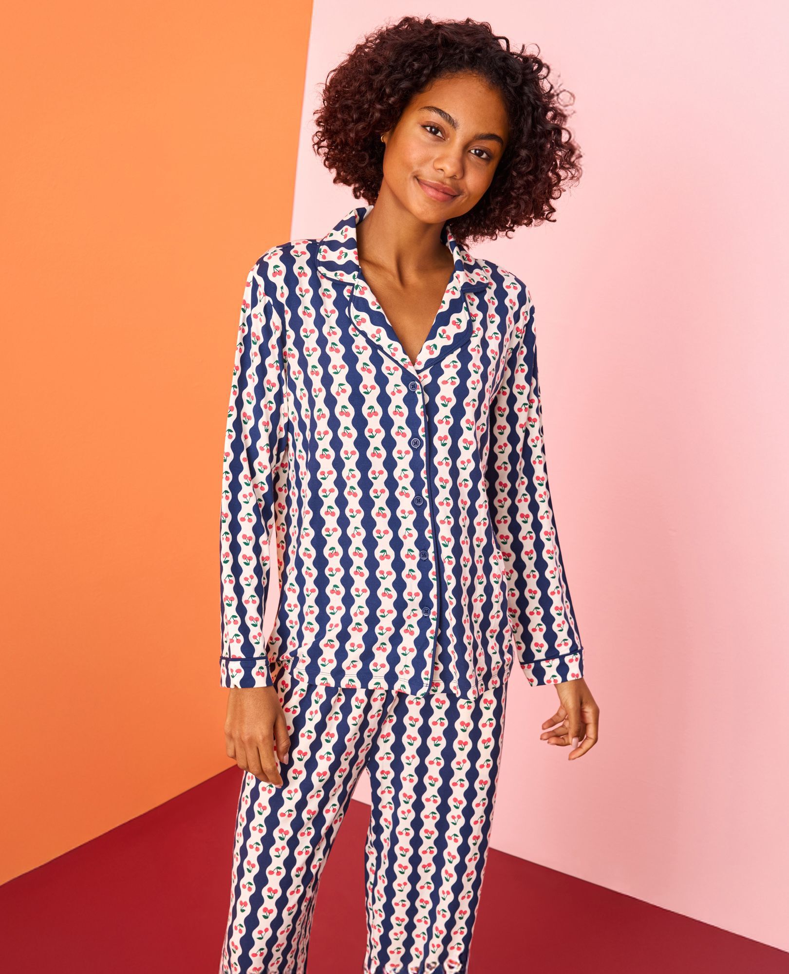 Women's Long Sleeve HannaSoft? Pajama Set