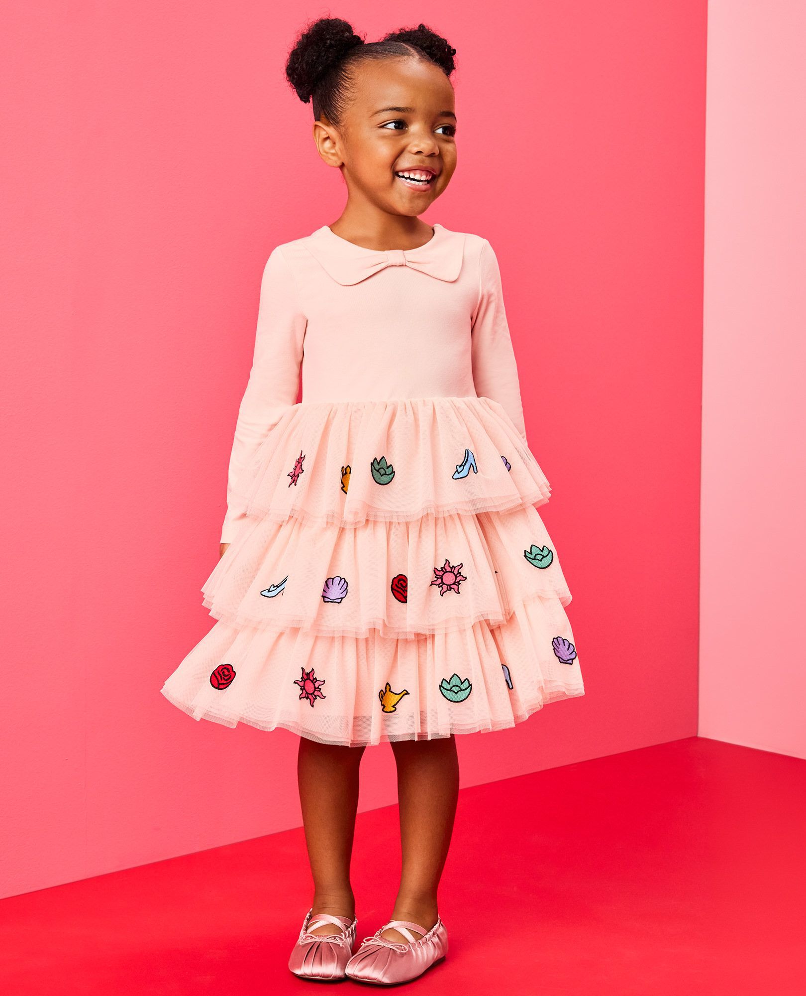 Disney Princess Long Sleeve Tulle Dress