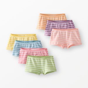 7-Pack Organic Cotton Girl Short Underwear