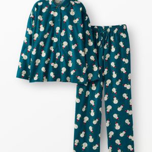 Women's Holiday Flannel Pajama Set