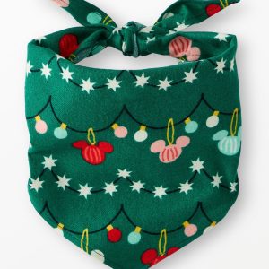 Disney Mickey Mouse Holiday Flannel Dog Bandana