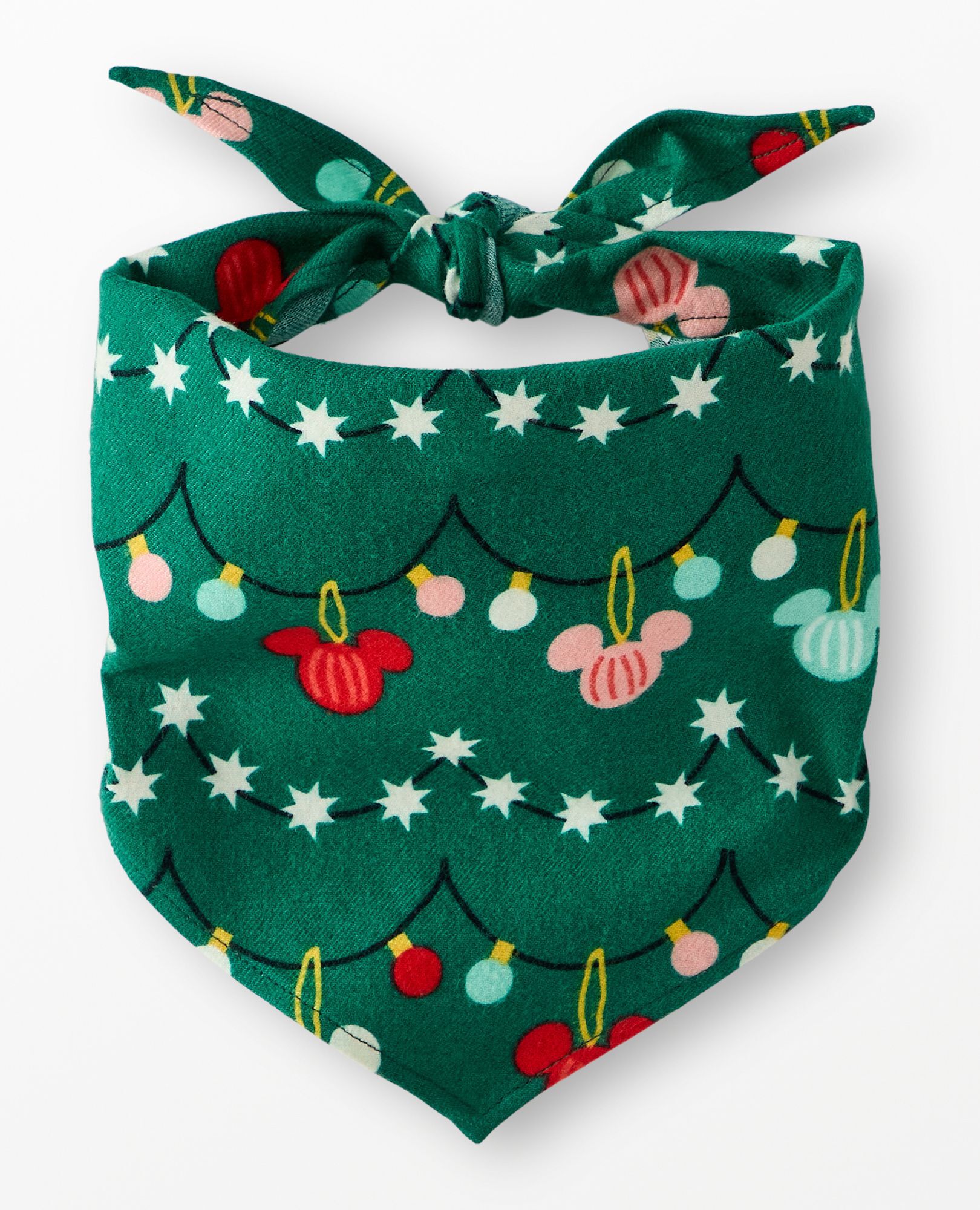 Disney Mickey Mouse Holiday Flannel Dog Bandana