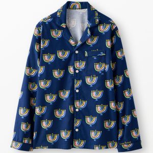 Adult Holiday Flannel Pajama Top
