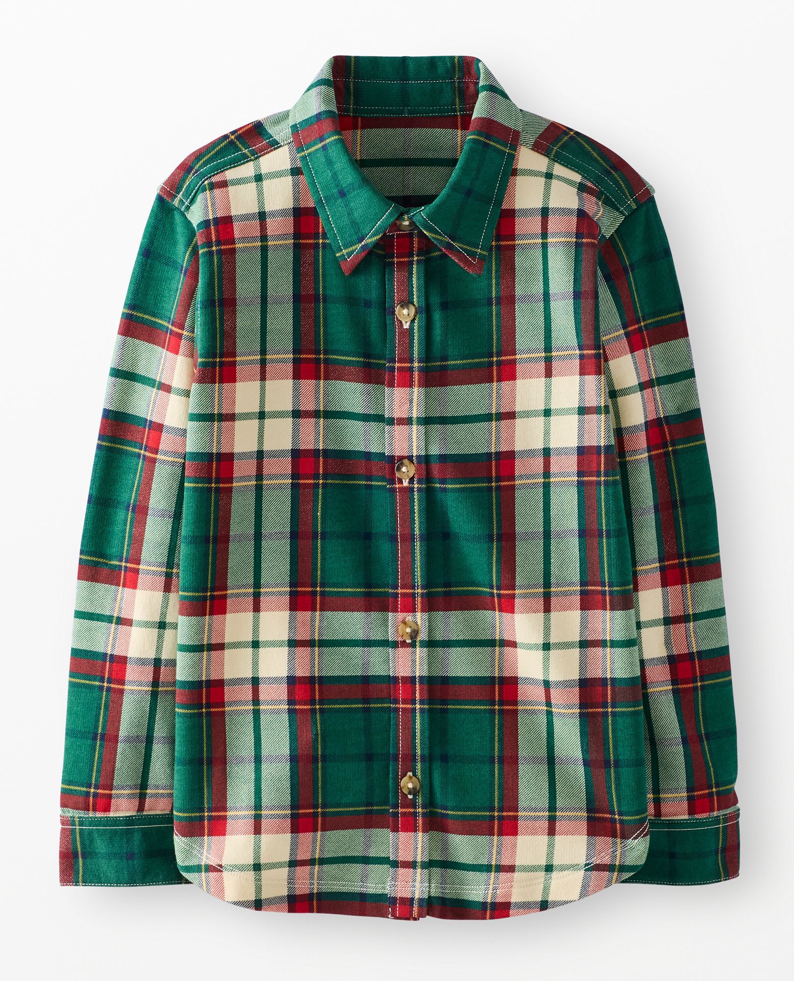 French Terry Button Up Shirt - Image 8