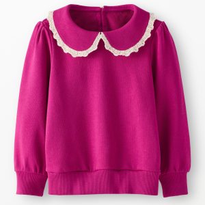 French Terry Collared Sweatshirt