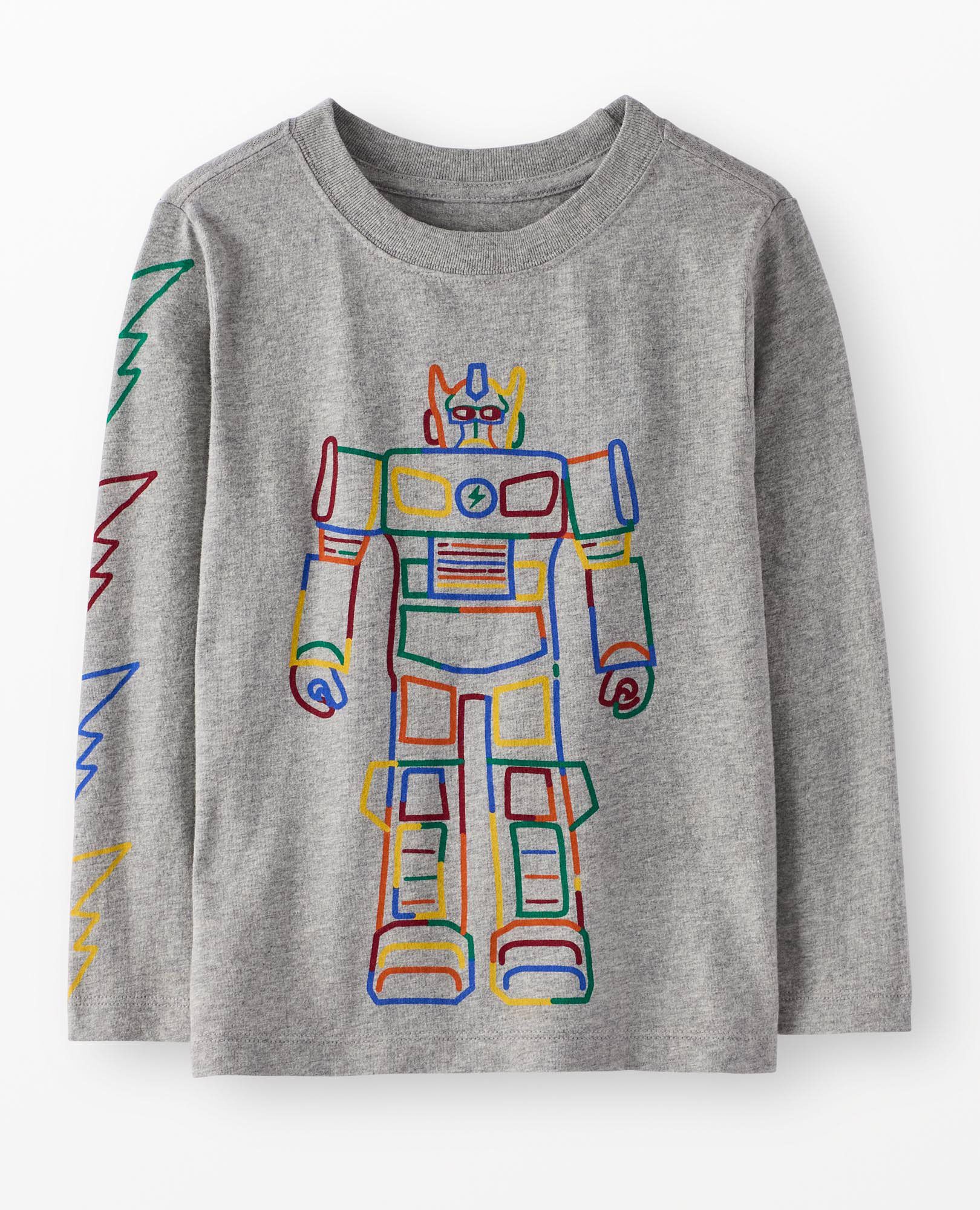 Long Sleeve Classic Fit Graphic T-Shirt