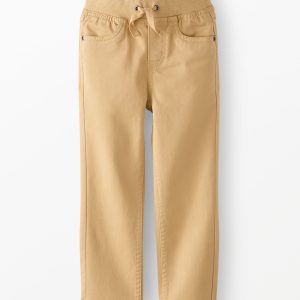 Slim Fit Twill Pull-On Pants