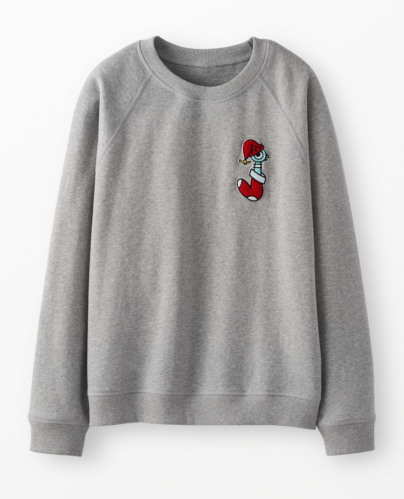 Adult The Pigeon Holiday French Terry Sweatshirt - Image 4