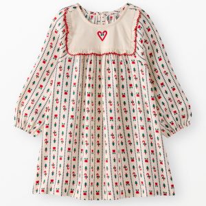 Holiday Flannel Bib Nightgown