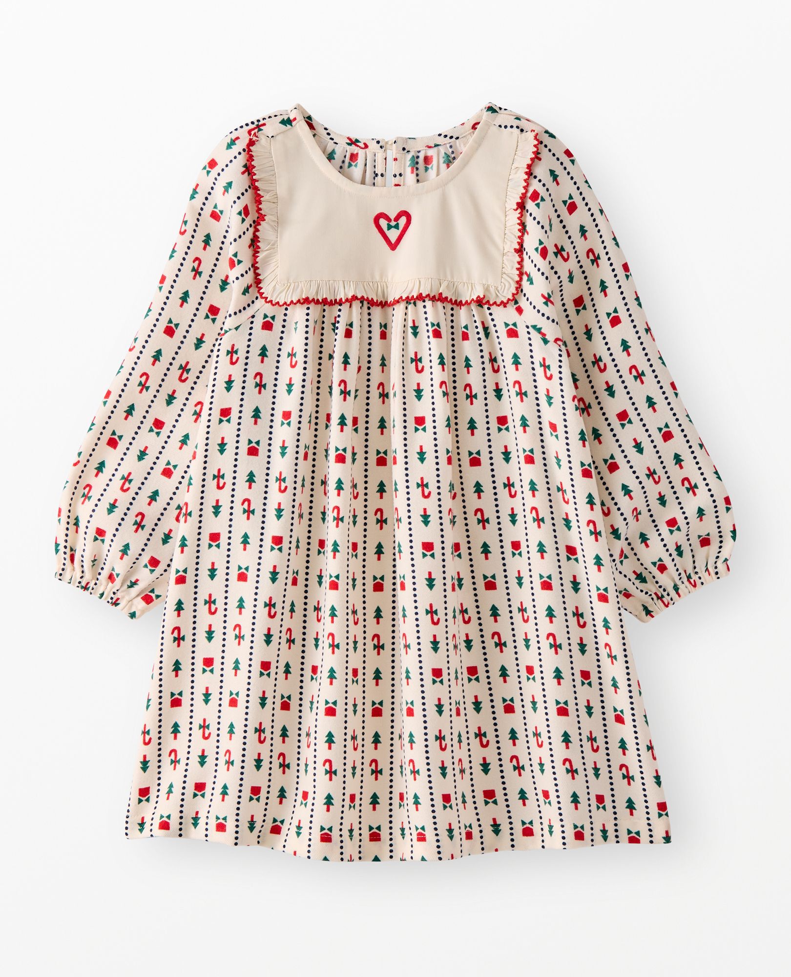 Holiday Flannel Bib Nightgown