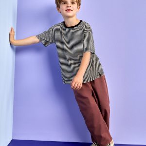 Twill Barrel Pants