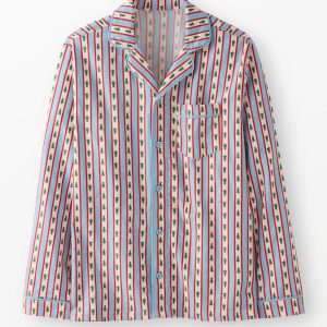 Adult Holiday Flannel Pajama Top
