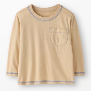 Long Sleeve Relaxed Fit Pocket T-Shirt