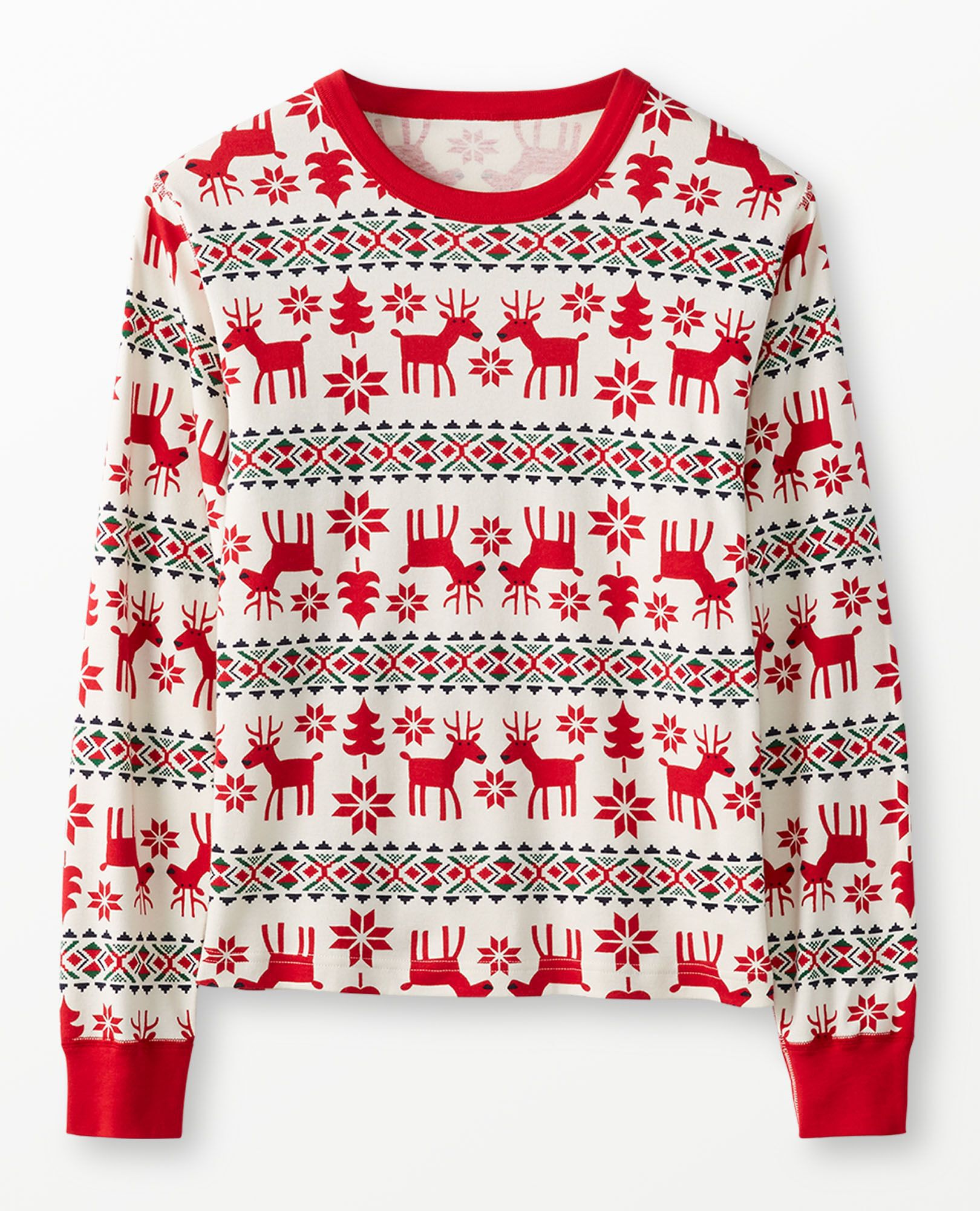 Adult Holiday Dear Deer HannaJams? Pajama Top