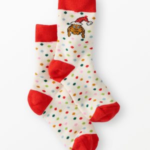 Adult Dr. Seuss Grinch Socks