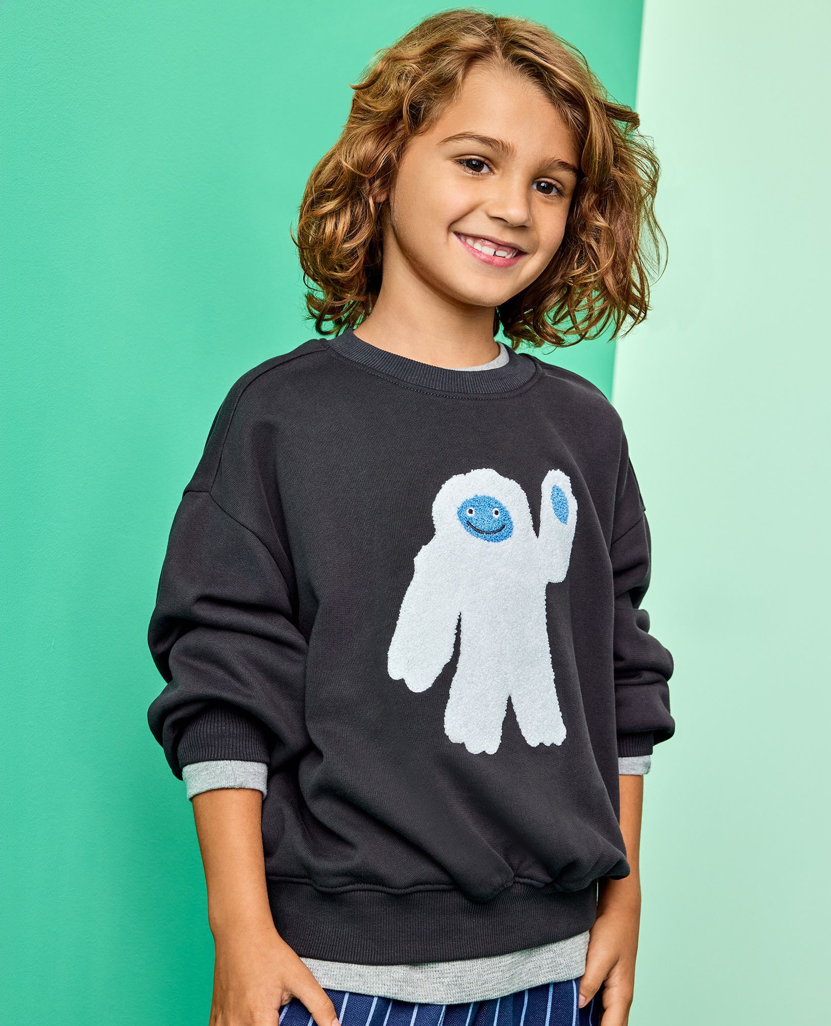 Holiday French Terry Graphic Sweatshirt