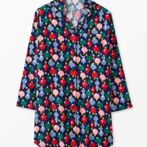 Women's Holiday Flannel Nightshirt