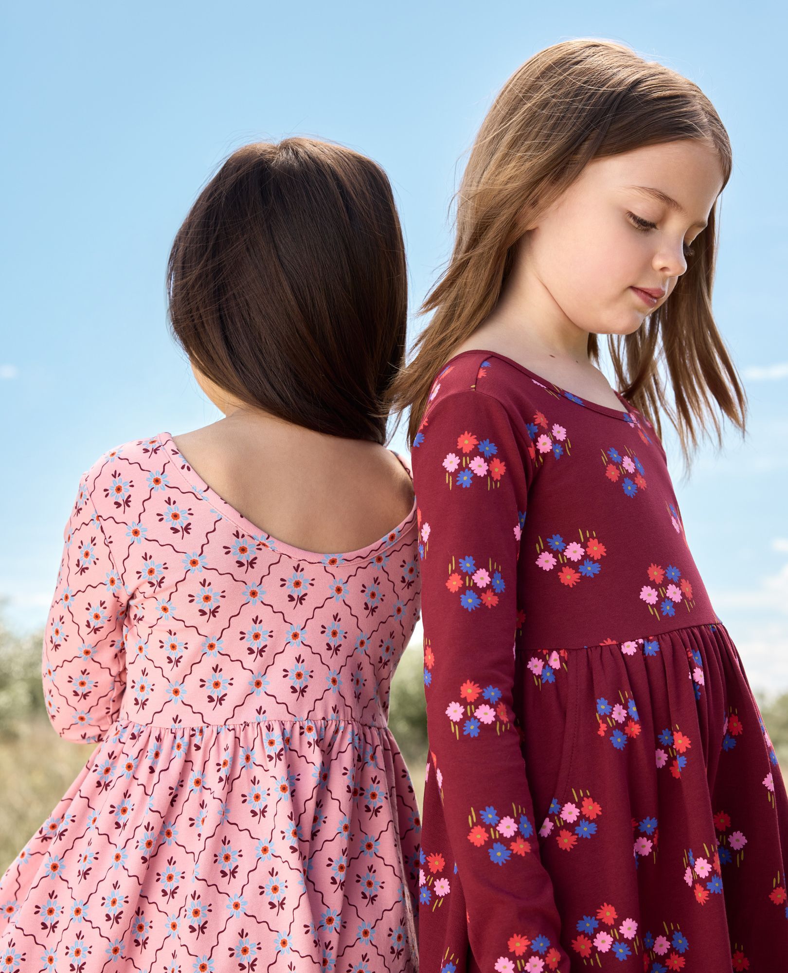 Long Sleeve Skater Dress with Pockets - Image 8