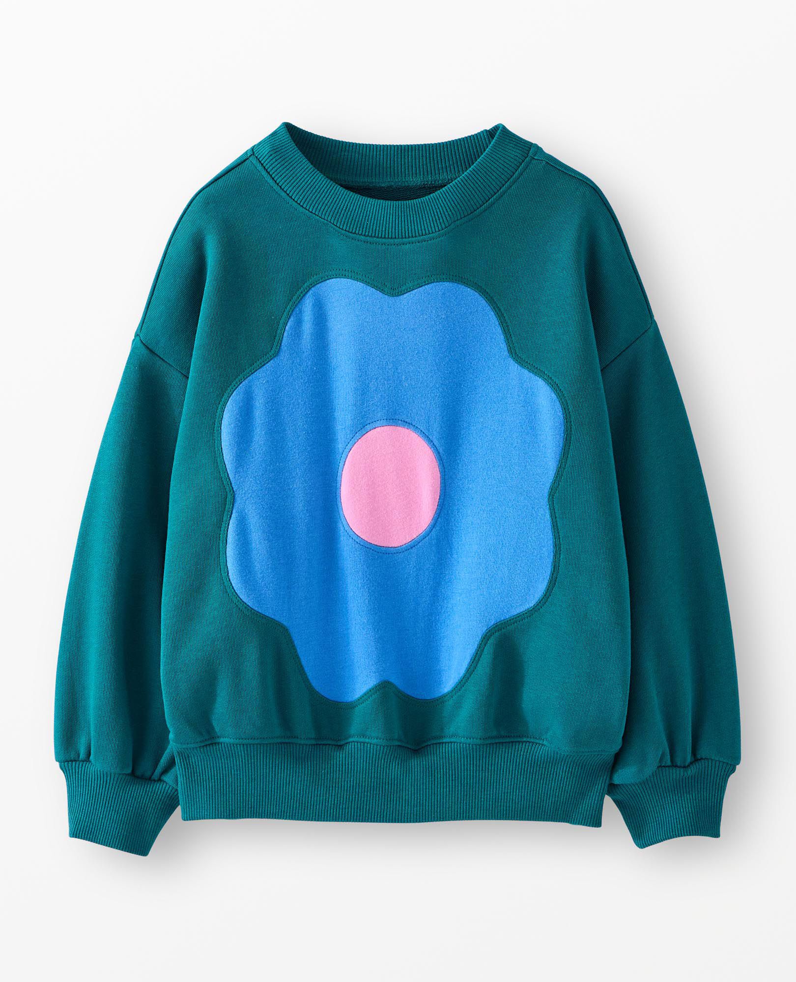 French Terry Graphic Bubble Sweatshirt - Image 7
