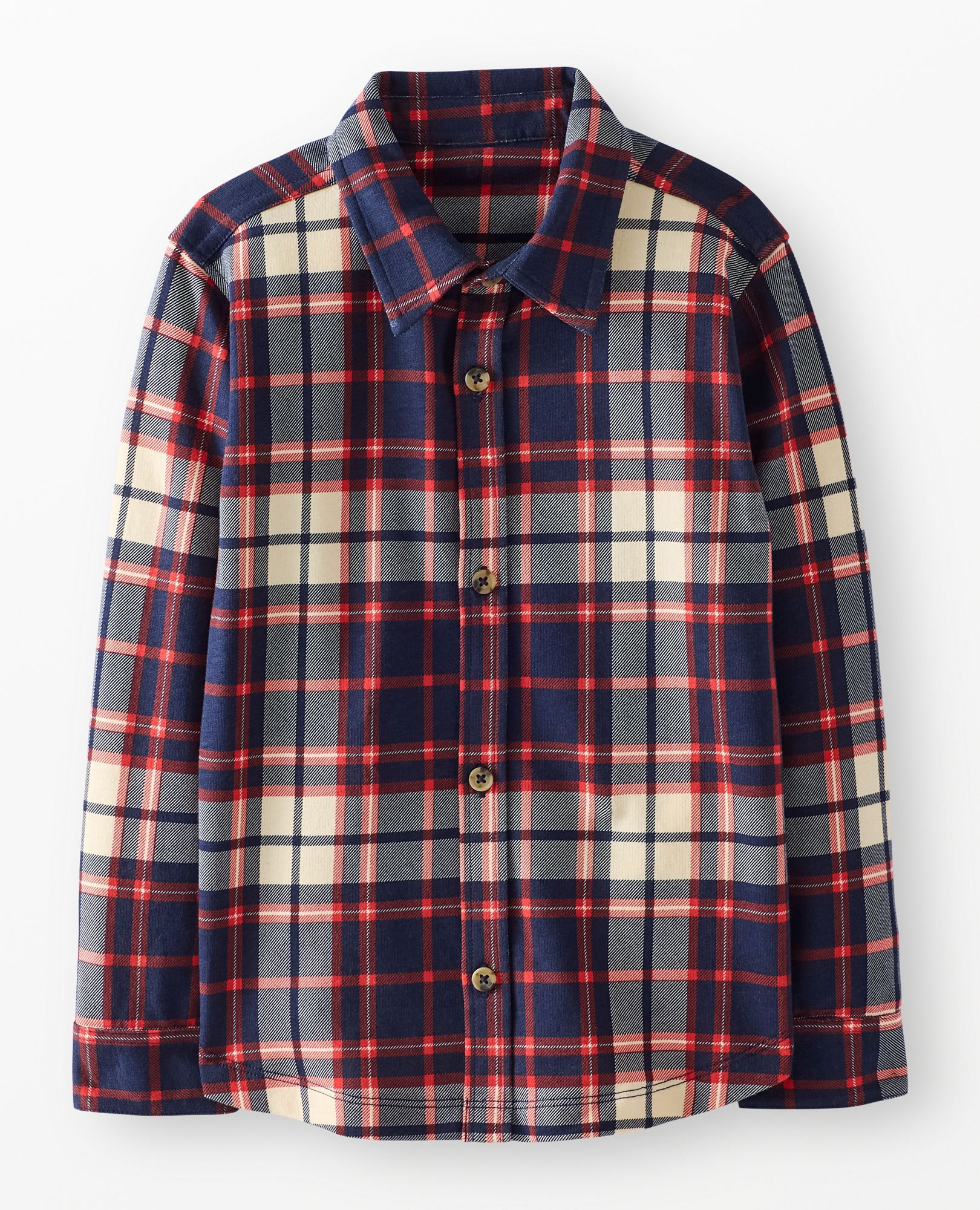 French Terry Button Up Shirt - Image 6