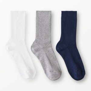 3-Pack Ribbed Socks