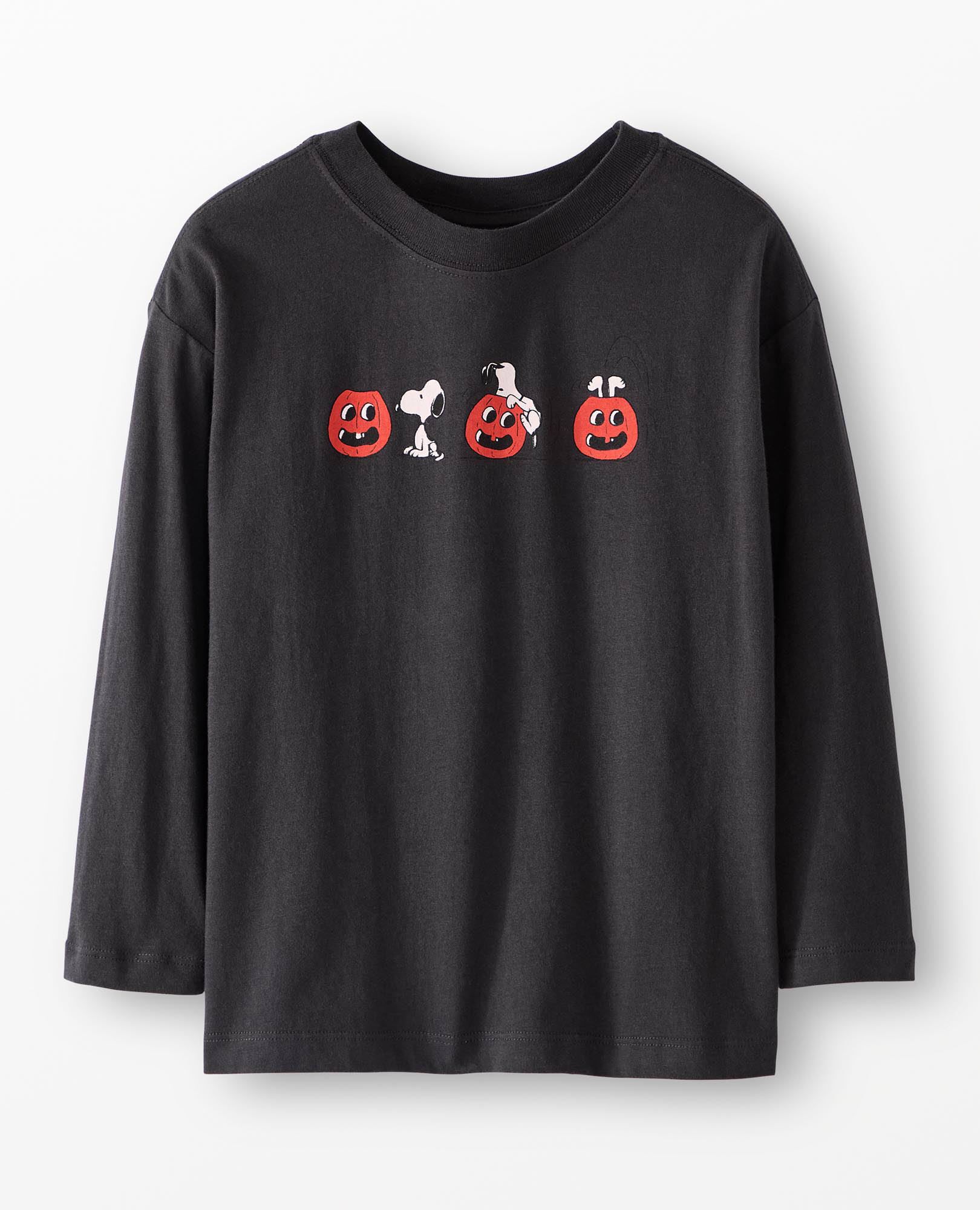Peanuts Halloween Long Sleeve Graphic T-Shirt