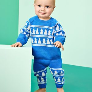 Baby Holiday Sweater & Pants Set