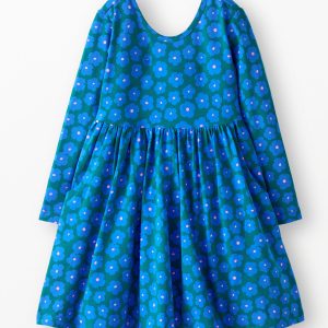 Long Sleeve Skater Dress with Pockets