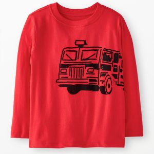 Long Sleeve Relaxed Fit Graphic T-Shirt