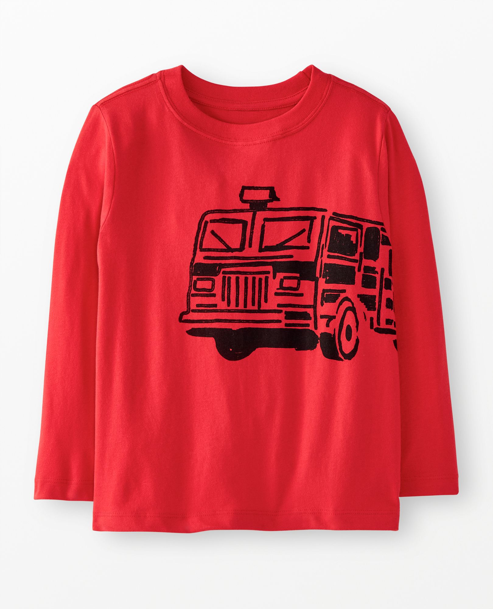Long Sleeve Relaxed Fit Graphic T-Shirt - Image 4