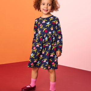 Long Sleeve Playground Dress with Pockets