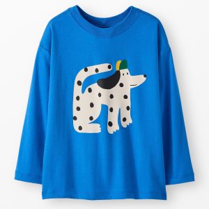 Long Sleeve Relaxed Fit Graphic T-Shirt