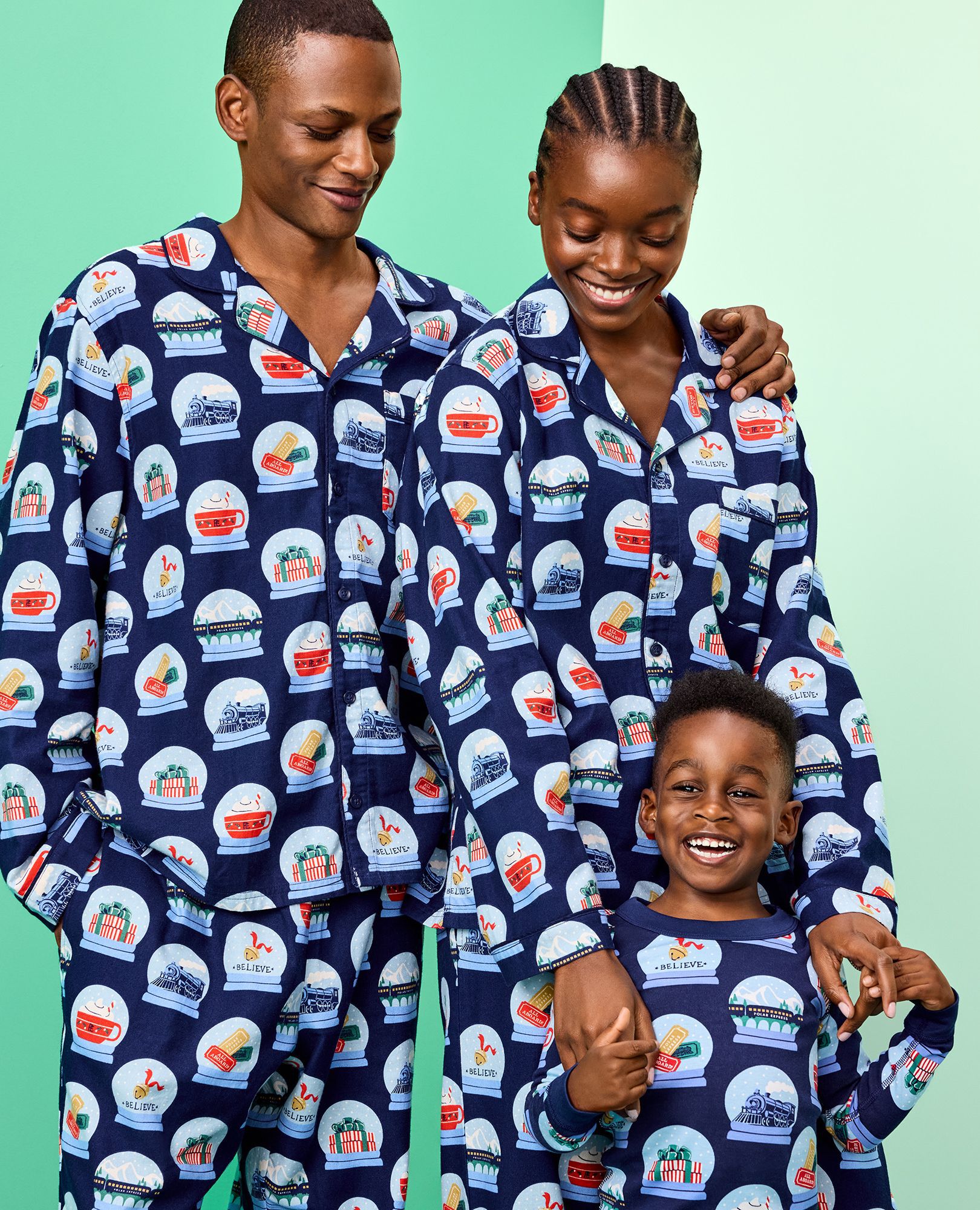 Adult The Polar Express Flannel Pajama Pants - Image 4