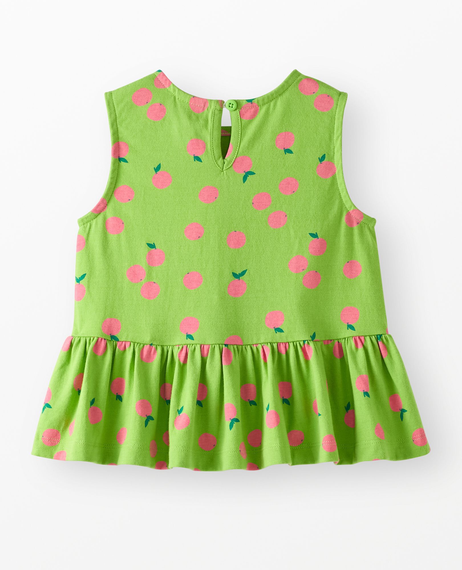 Sleeveless Peplum Top & Shorts Set - Image 7