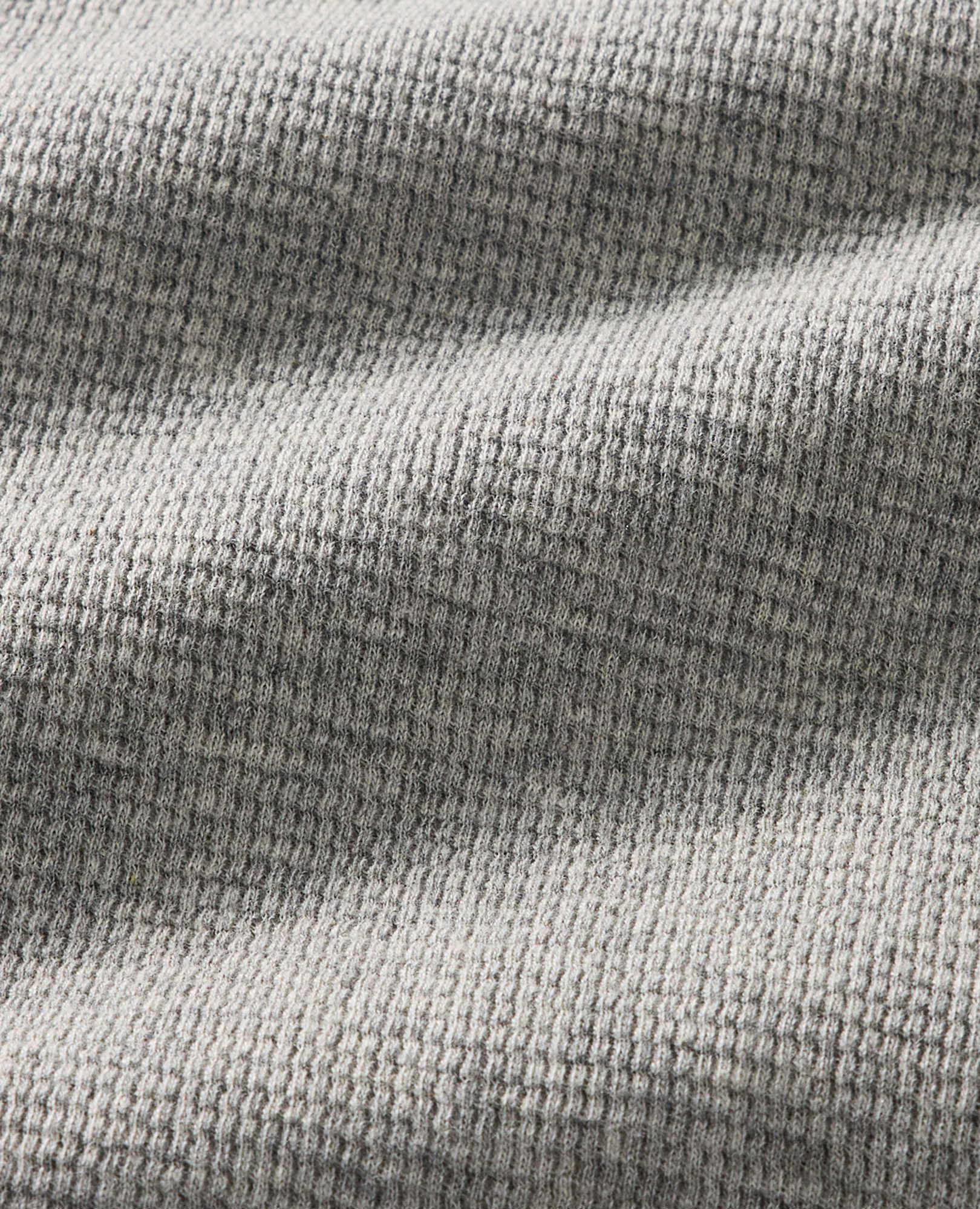 Long Sleeve Oversized Waffle Crewneck - Image 2