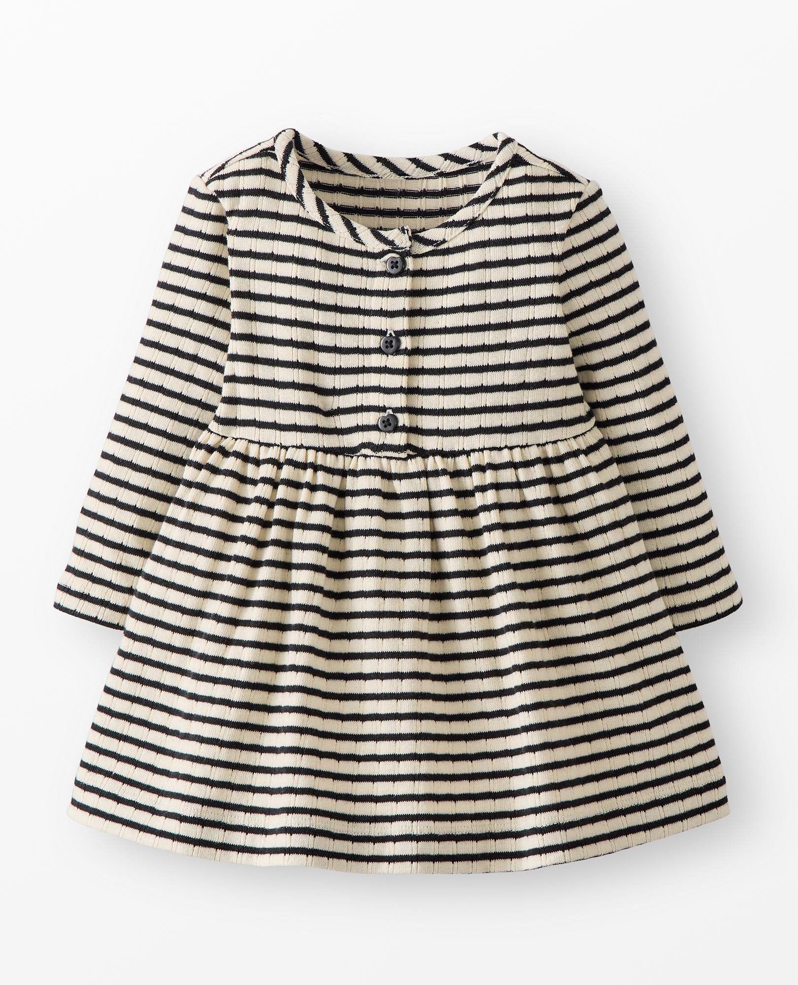 Baby Long Sleeve Henley Dress