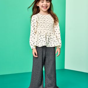 Sparkle Wide Leg Pants