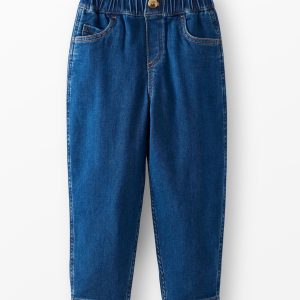 Supersoft Denim Barrel Pants