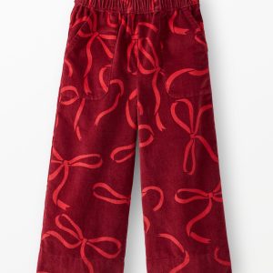 Velvet Wide Leg Pants