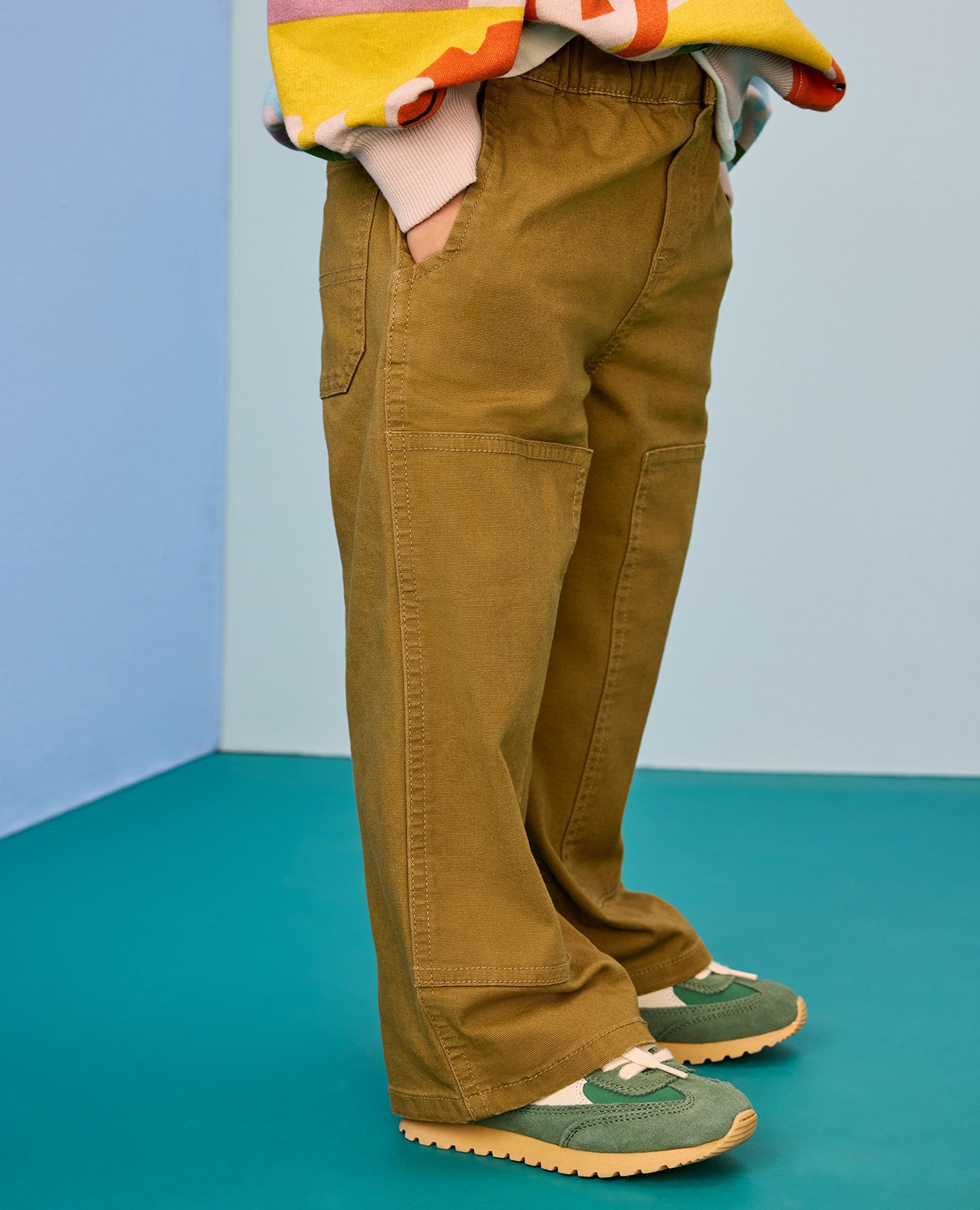 Loose Fit Canvas Carpenter Pants - Image 8