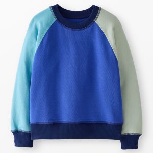 French Terry Colorblock Sweatshirt