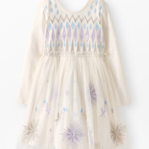Disney Frozen Elsa Long Sleeve Tulle Dress