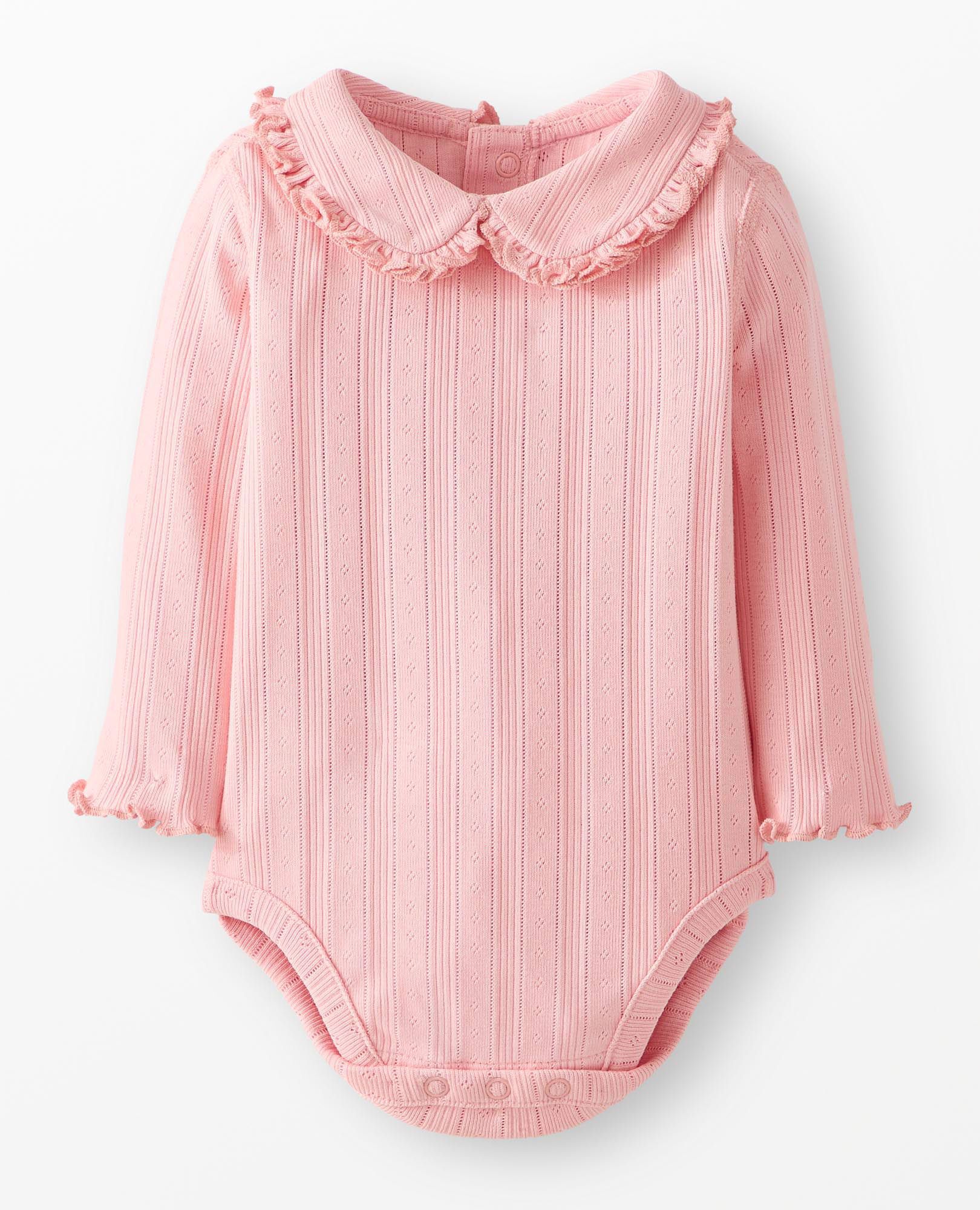 Baby Long Sleeve Pointelle Bodysuit