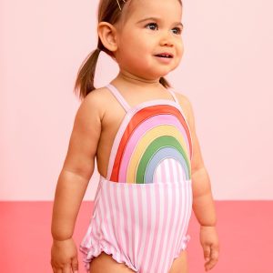Baby One-Piece Rainbow Swimsuit