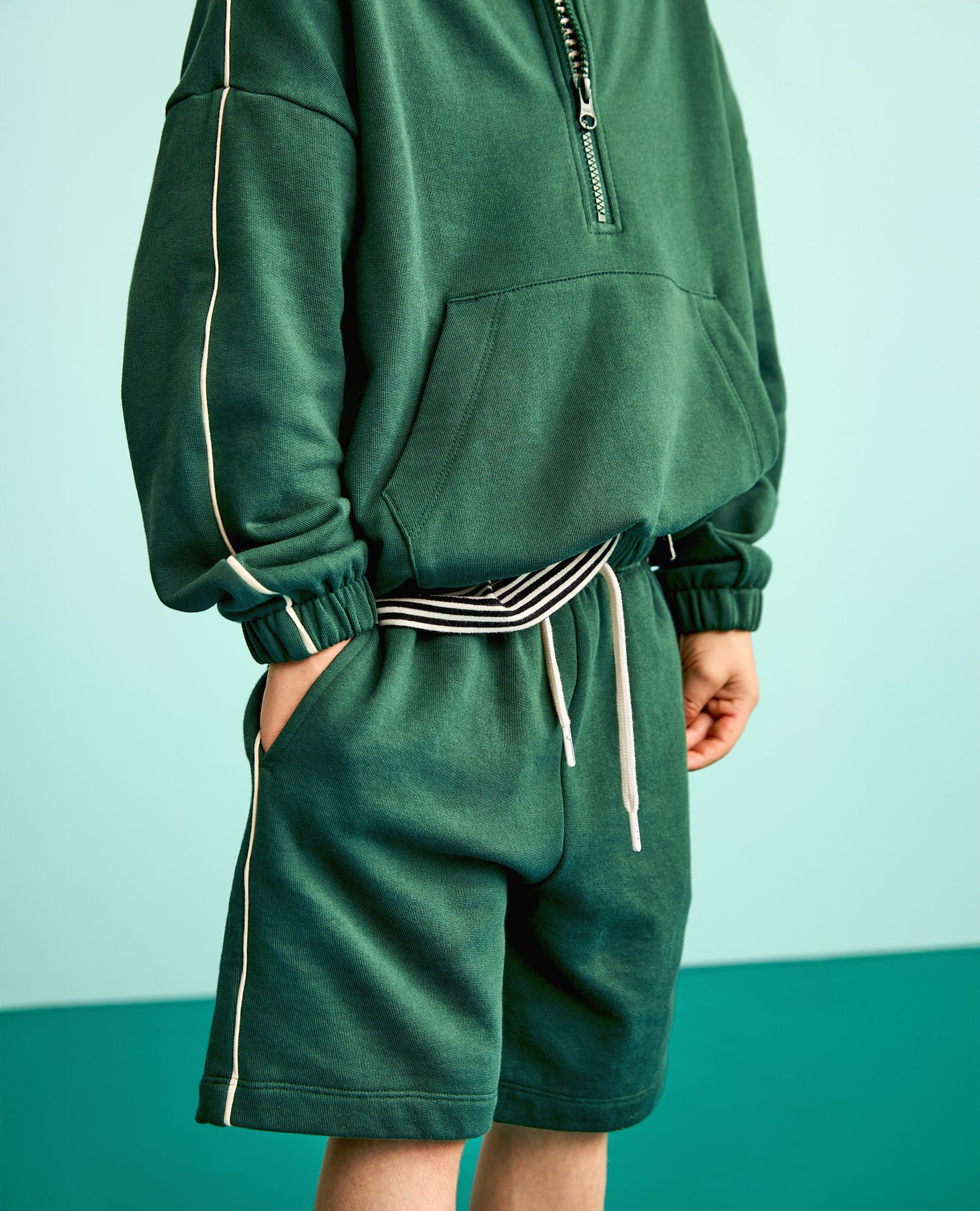 Oversized French Terry Shorts - Image 8