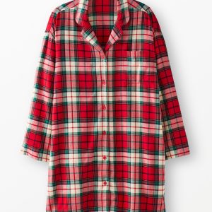 Women's Holiday Flannel Nightshirt